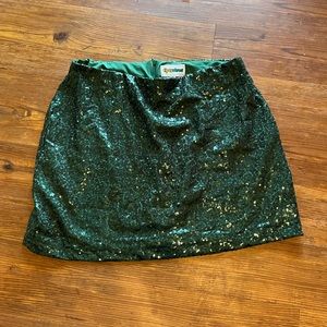 Tipsy Elves Sequin Mini Skirt size XL